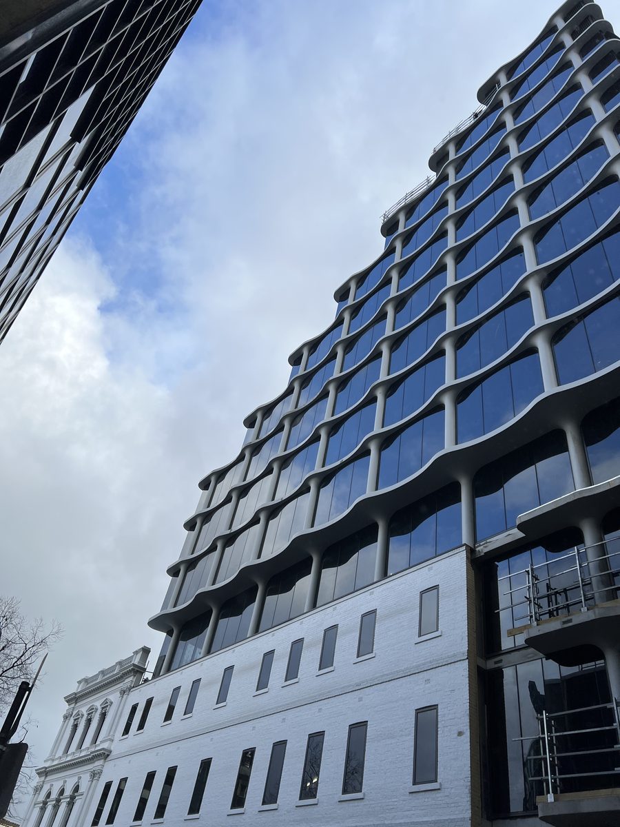 Facade blade patching — One Eight Nine, South Yarra